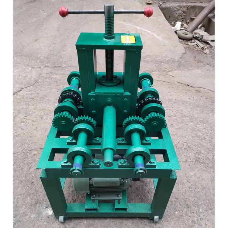 电动小型弯管寄 三轴不锈钢滚圆机 金属管材折弯机