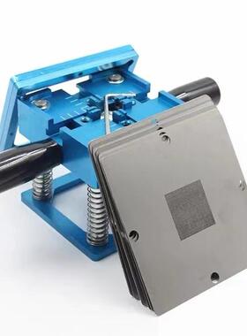 0*90BG蓝色带手植珠台BGA植球台芯片钢网RTV多功柄9能A植锡架夹具