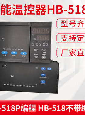 HB-518P 719P可编程温控仪30段程序控制器 高端智能温控器4~20mA
