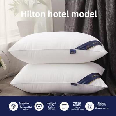 Hotel pillow does not collapse cervical pillow core 48x74cm