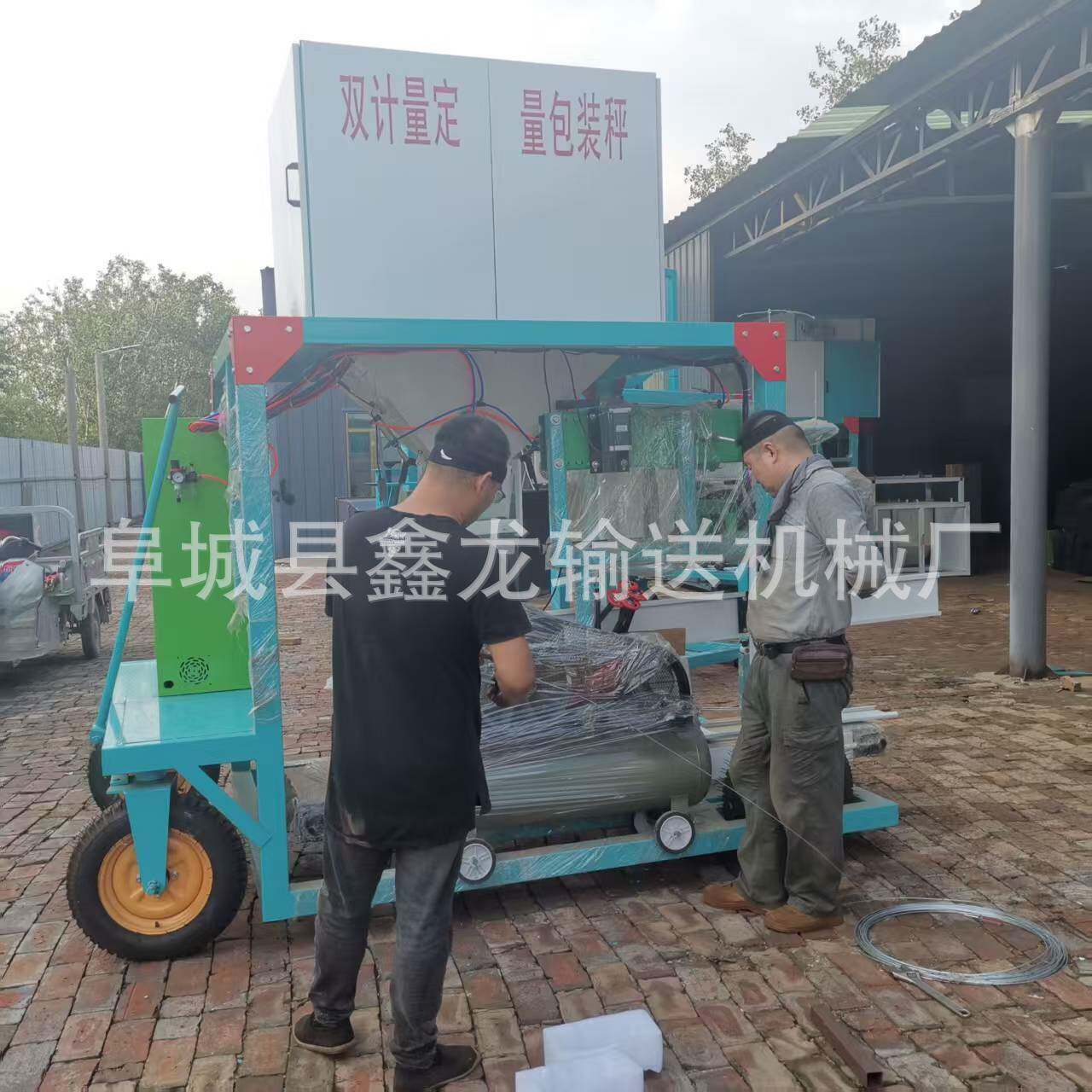 全自动定量包装称厂家灌装封口包装秤自动打包机小麦缝口装包机