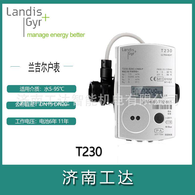 兰吉尔户表T230热量表DN20
