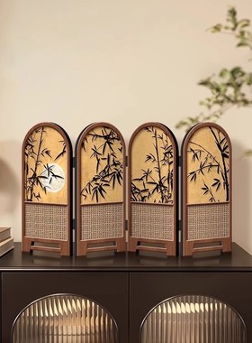 电视柜装饰画屏风摆件装饰摆件