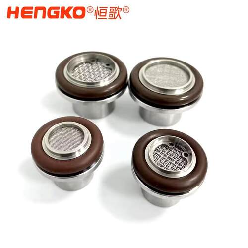 恒歌现货真空支架KF25过滤网 20-40um不锈钢多层丝网烧结滤芯滤片
