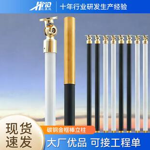 楼梯扶手铁艺立柱实木楼梯扶手栏杆阳台护栏家用楼梯围栏简约风