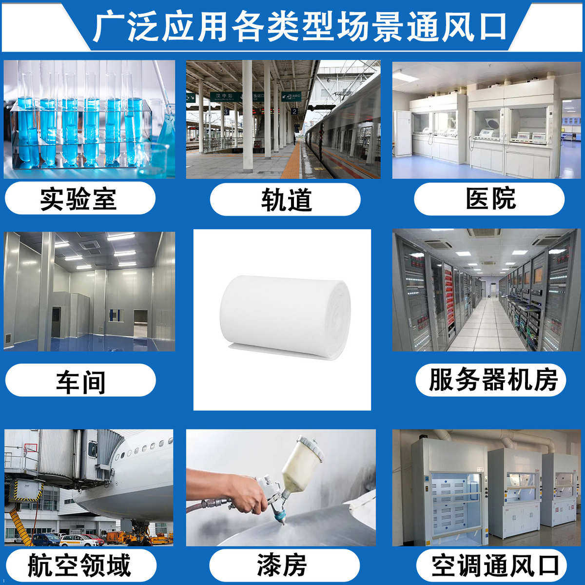 产地现货 喷烤漆房风机防尘棉和可清洗空调进风口防尘初效 过滤棉,家装主材,活性炭/竹炭包,淘宝优惠券,粉丝福利购,淘宝优惠卷