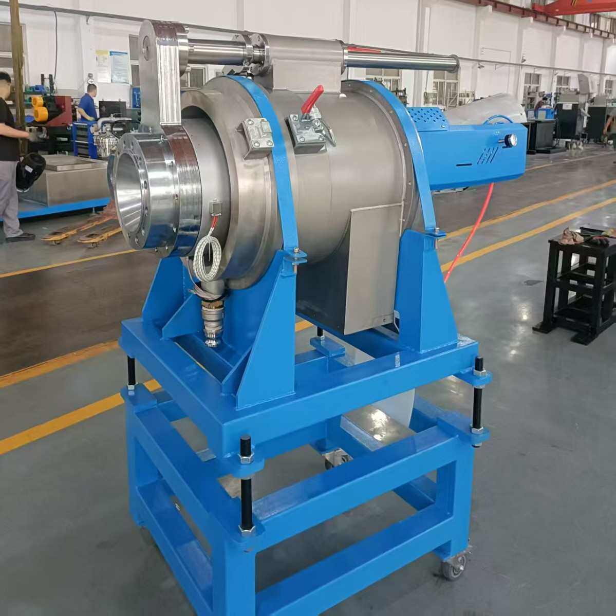 水拉条水下切粒机组双螺杆塑料造粒水环切粒机pe塑料造粒改造辅机