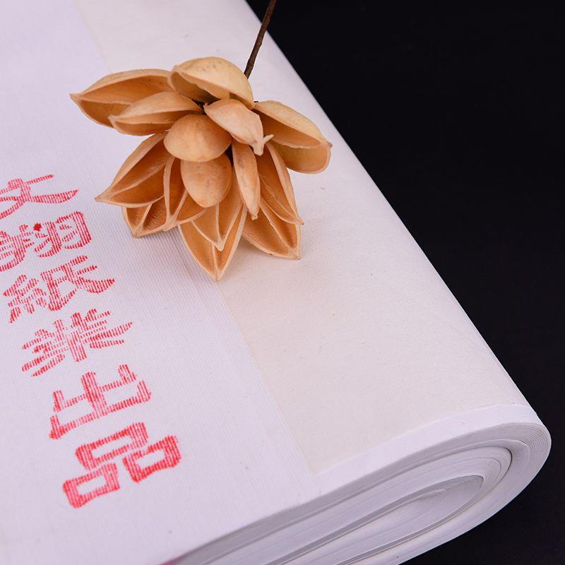 小六小六尺生尺檀皮笔宣生宣毛法国画品专用书宣纸作练习纸