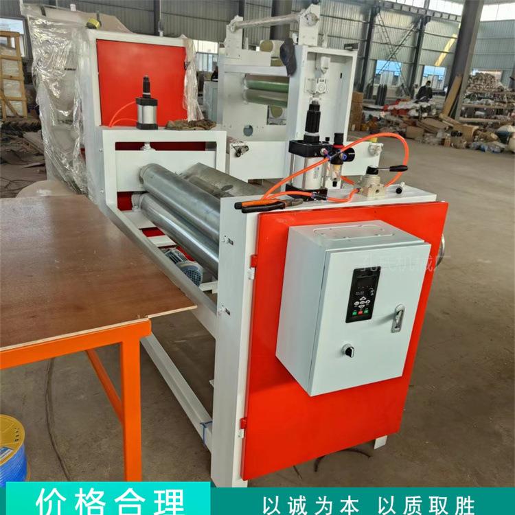 玻纤布海绵无纺布涂布机木饰面冷胶平贴机百洁布网格布涂胶机