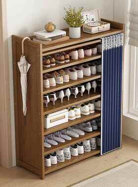 架子多层鞋易架家用门口物简防IWI尘经济型鞋柜室内靠墙纳收置架