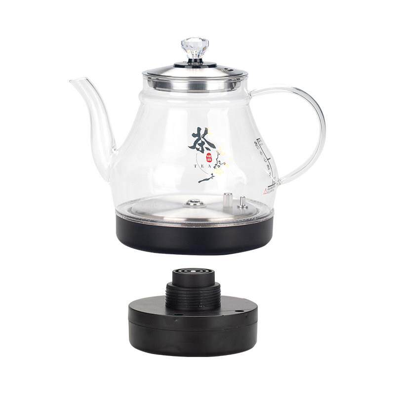 智能全自动下装嵌入式大理石石板茶桌热水水壶套茶具自动断电