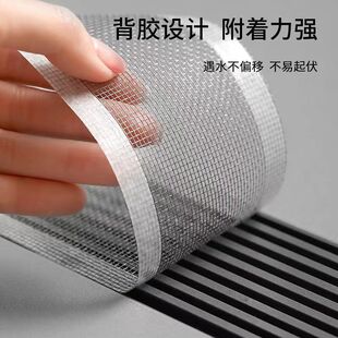 卫生间头发拦截过滤网一次性防堵塞浴室下水道毛发拦发网地漏贴