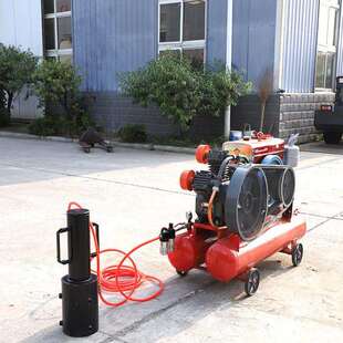 手持式防汛打桩机小型防汛抢险植桩打桩机便携式打桩机桩机头供应