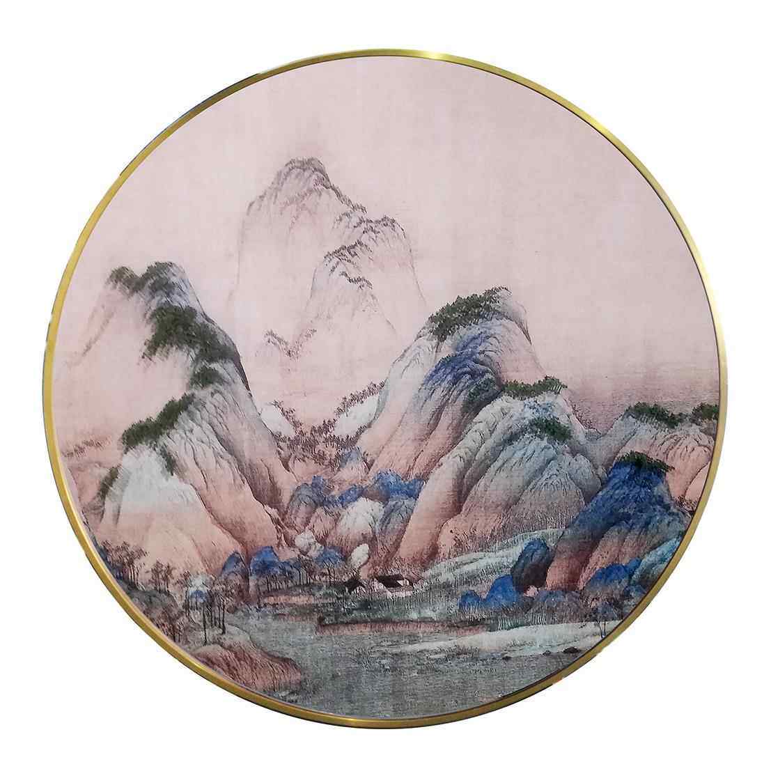 工实酒纯手工2020128钉子立体画新中式物客厅餐厅玄关店样板房艺