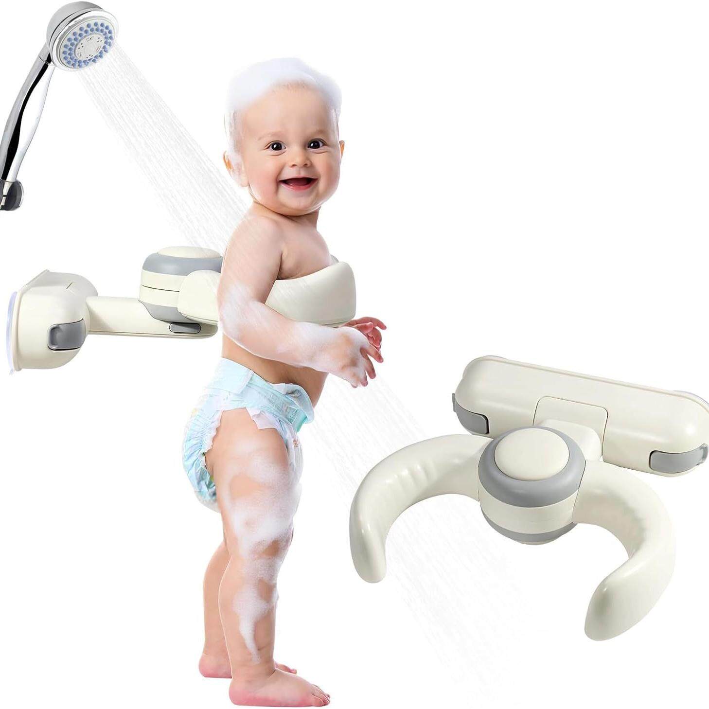 洗澡架免安装婴儿洗澡盆宝宝站立洗澡神器儿童洗屁股支架洗澡神器