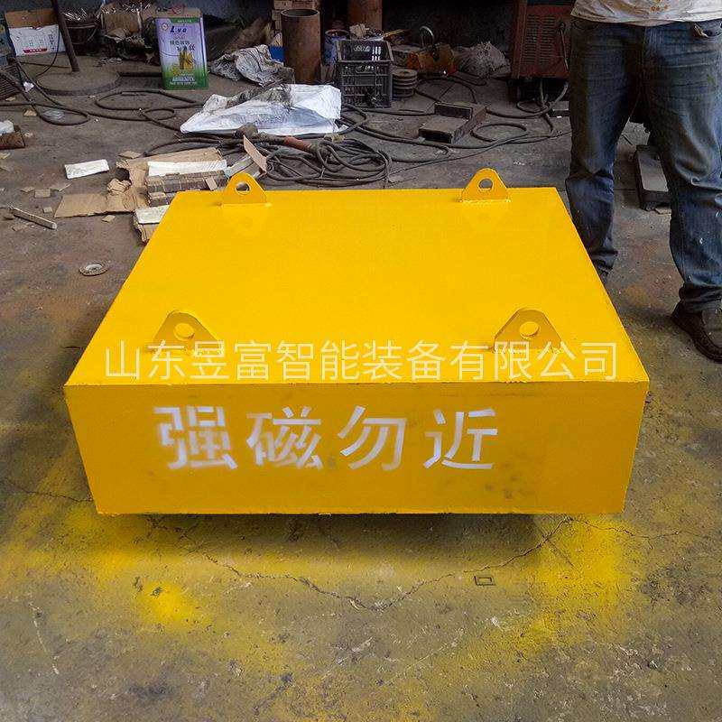 永磁除铁器悬挂式输送带强磁铁磁板干式强磁吸铁器强磁力