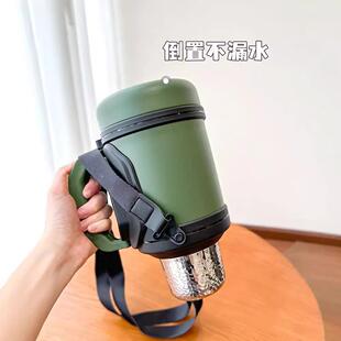 保温316不锈钢壶大容茶量手提斜挎保温瓶行家用旅焖572壶热水瓶大