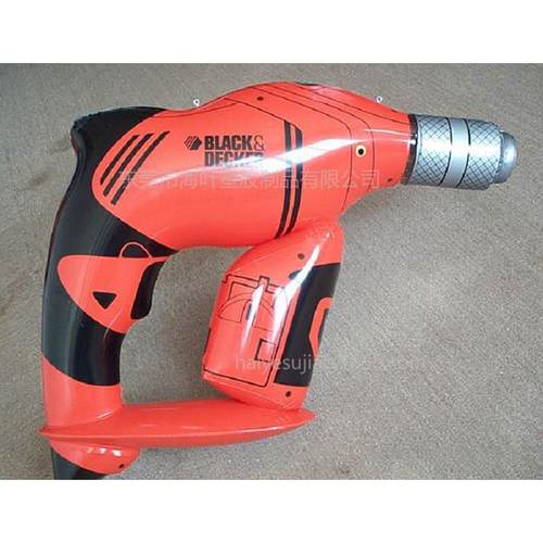 PVC气充电钻广告模吹气电钻充气钻头击钻PV冲C充气广JTT告模型型