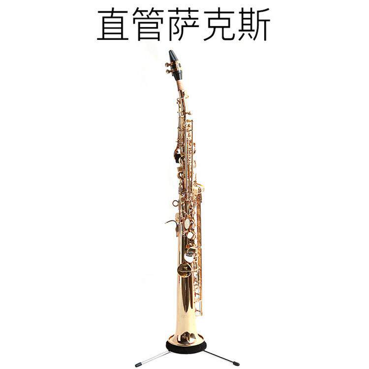 直管高音萨克斯，Bb调高音萨克斯 SS-8100F直管高萨纯铜漆金