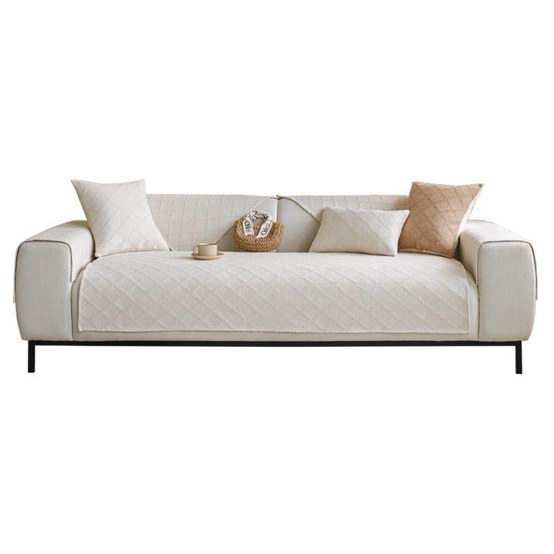 2024新款夏季棉麻沙发垫子四季通用防滑轻奢高级感沙发套罩盖布巾