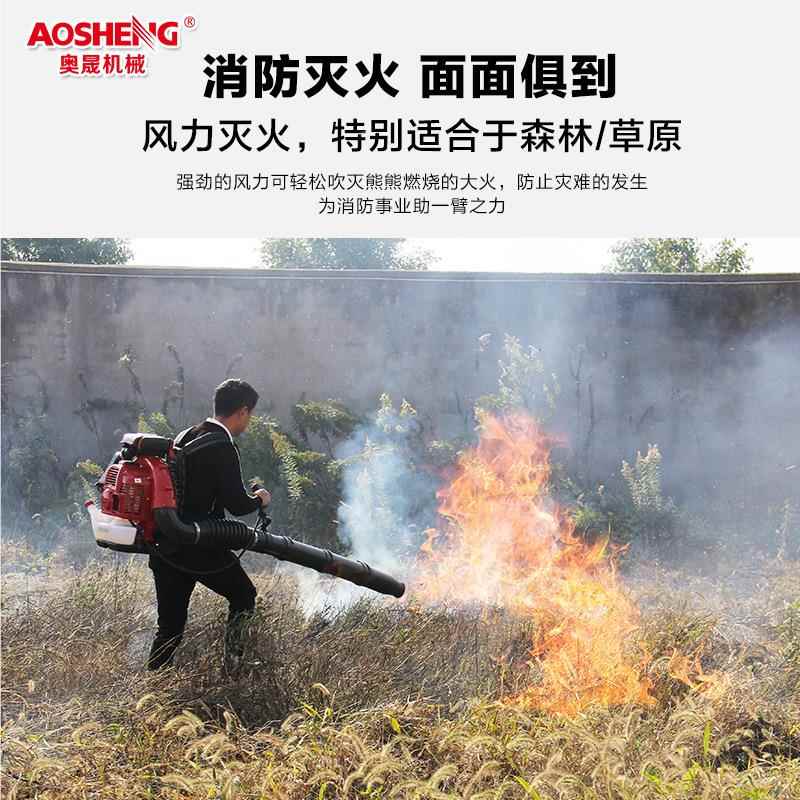 E1800森防风力灭机 工业功B率汽火油二冲程吹风机 路面吹大EB1800