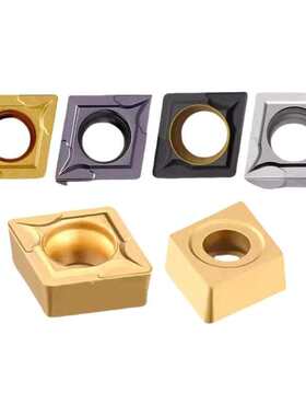 数控刀片内孔精镗CCMT060204/09T304/120404钢件不锈钢菱形倒角刀