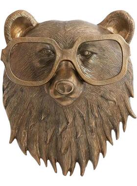 跨境万圣节新款动物摆件壁挂装饰品设计 动物风格万圣节黄色调