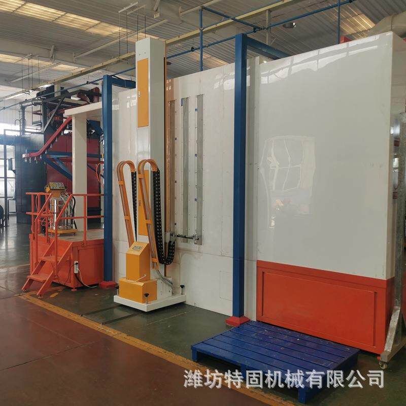 加工五金板金自动往复机涂装喷粉喷塑流水线喷粉烤炉输送流水线