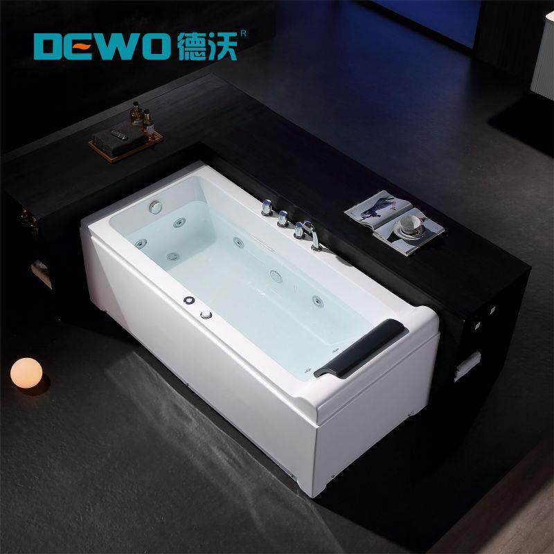 德沃卫浴工厂直销家用酒店用亚克力按摩享受舒适成人浴缸