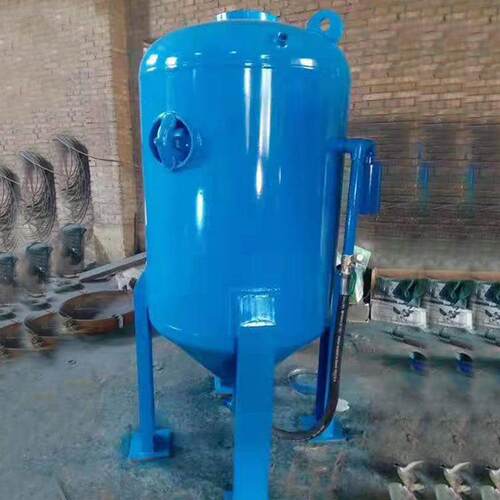 现货供应气动喷砂除锈机 防腐施工队用除锈设备 移动喷砂机