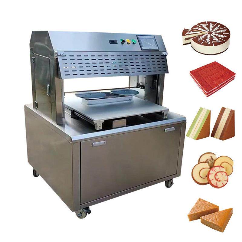 全自动蛋糕切割机商用大型长条蛋糕切片机cakecuttingmachine烘培