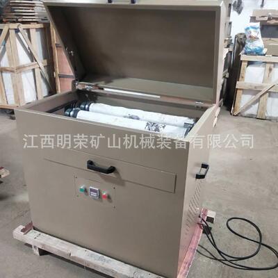 明X荣M三辊四筒显棒磨机 变频数磨B矿机型号 WPM实验室多筒棒球磨