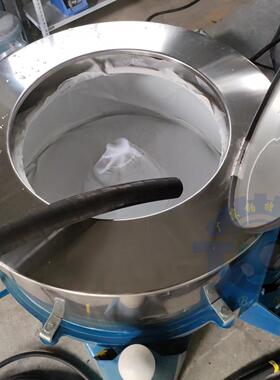 粉体固液过滤分离脱水机不锈钢三足式离心脱水机毛发离心甩干机