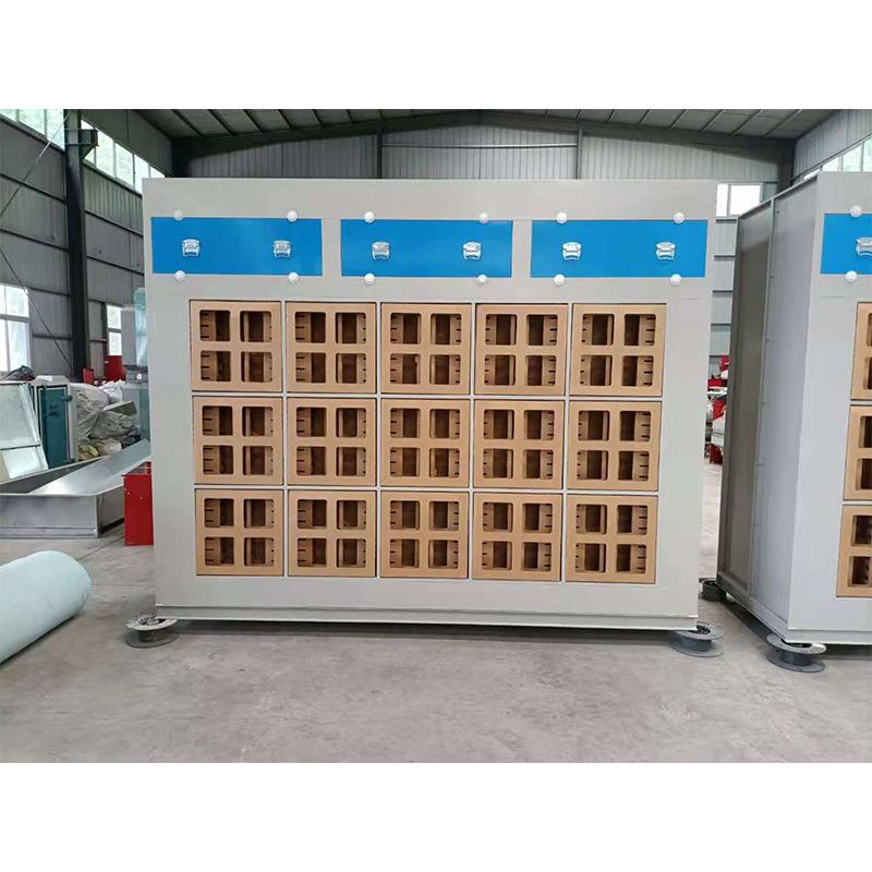 废气处理漆雾过滤干式喷漆柜家具喷漆纸箱漆雾净化环保干式喷漆柜