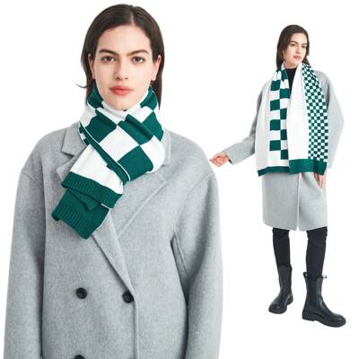 Non pilling knitted scarf for men and women, student