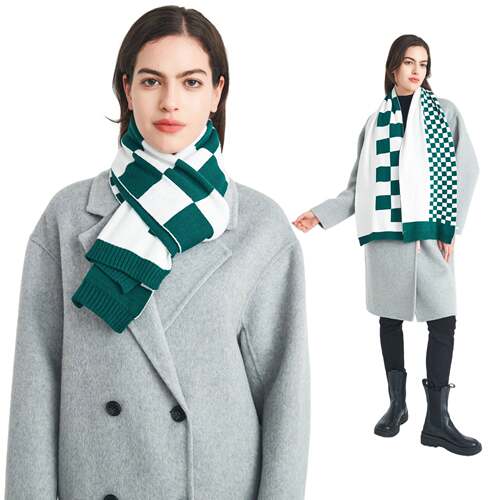 Non pilling knitted scarf for men and women, student