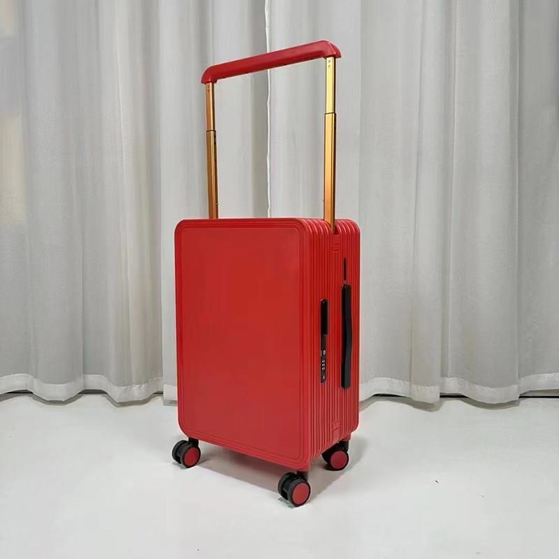 高档前开行李箱盖女20寸商务电男脑登机20箱25新款宽拉杆旅行箱子图片
