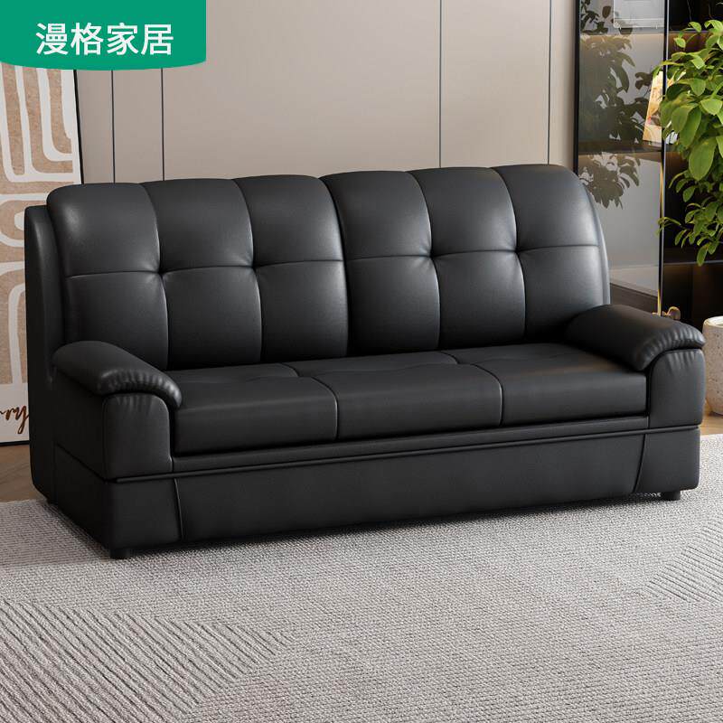 折叠沙发床一体两用多功能储物真皮梳化床小户型客厅沙发床办公室