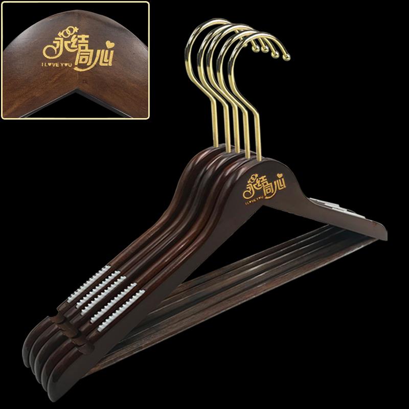 高档婚房布置装饰婚纱婚礼婚实木衣架木新质婚纱家用结庆衣挂撑订