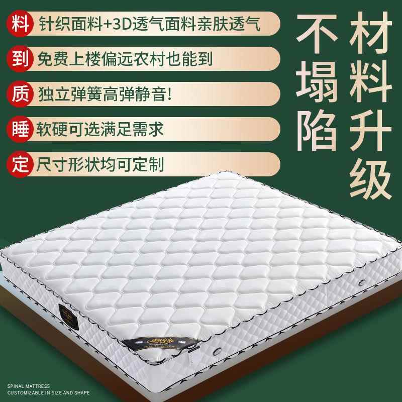 席型梦思床垫软BYP硬两家用厚双人出用租经济弹簧房从事