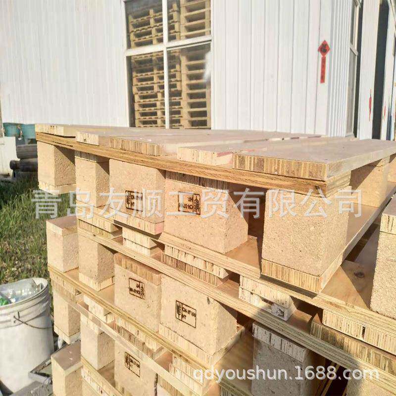 加厚青岛托盘厂家木托盘价格出口木托盘胶合板托盘青岛木木架