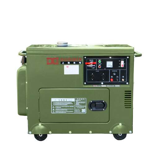 东明DONMIN 小型低噪音5KW应急备用便携式柴油发电机 SD6500-BD