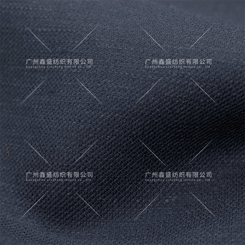 毛麻花呢 亚麻羊毛交织 精纺斜纹 男女新款时装美利奴面料W81929