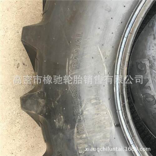 农用钢丝轮胎16.9R28(420/85R28)人字加密花纹拖拉机轮胎