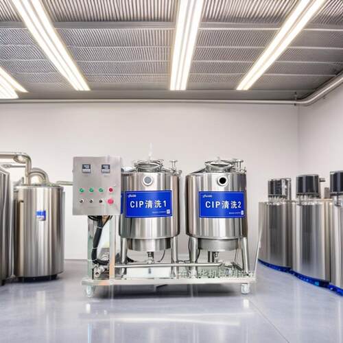 CIP清洗系统饮料管道设备分体式CIP机乳饮品在线食品级自动清洗