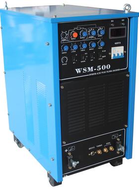 宁阳逆变不锈钢氩弧焊机380V两用电焊机 WSM-500脉冲氩弧焊机