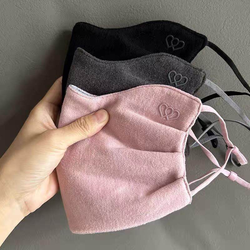 2025新款秋冬自发热德绒保暖加厚夹棉口罩女冬天防风防寒骑行面罩,居家日用,口罩,淘宝优惠券,粉丝福利购,淘宝优惠卷