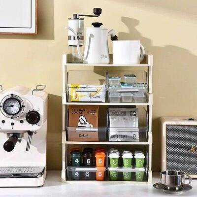 Tea Bag Storage Box Desktop Tea Set Tea Organizer Box
