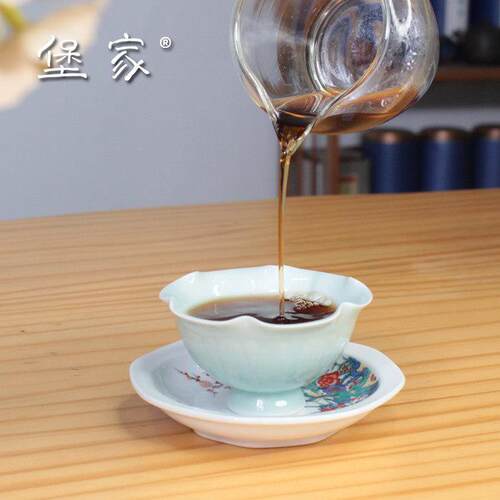 堡家【新品D06】参香六堡茶500g装 广西梧州黑茶熟茶叶现代大箩