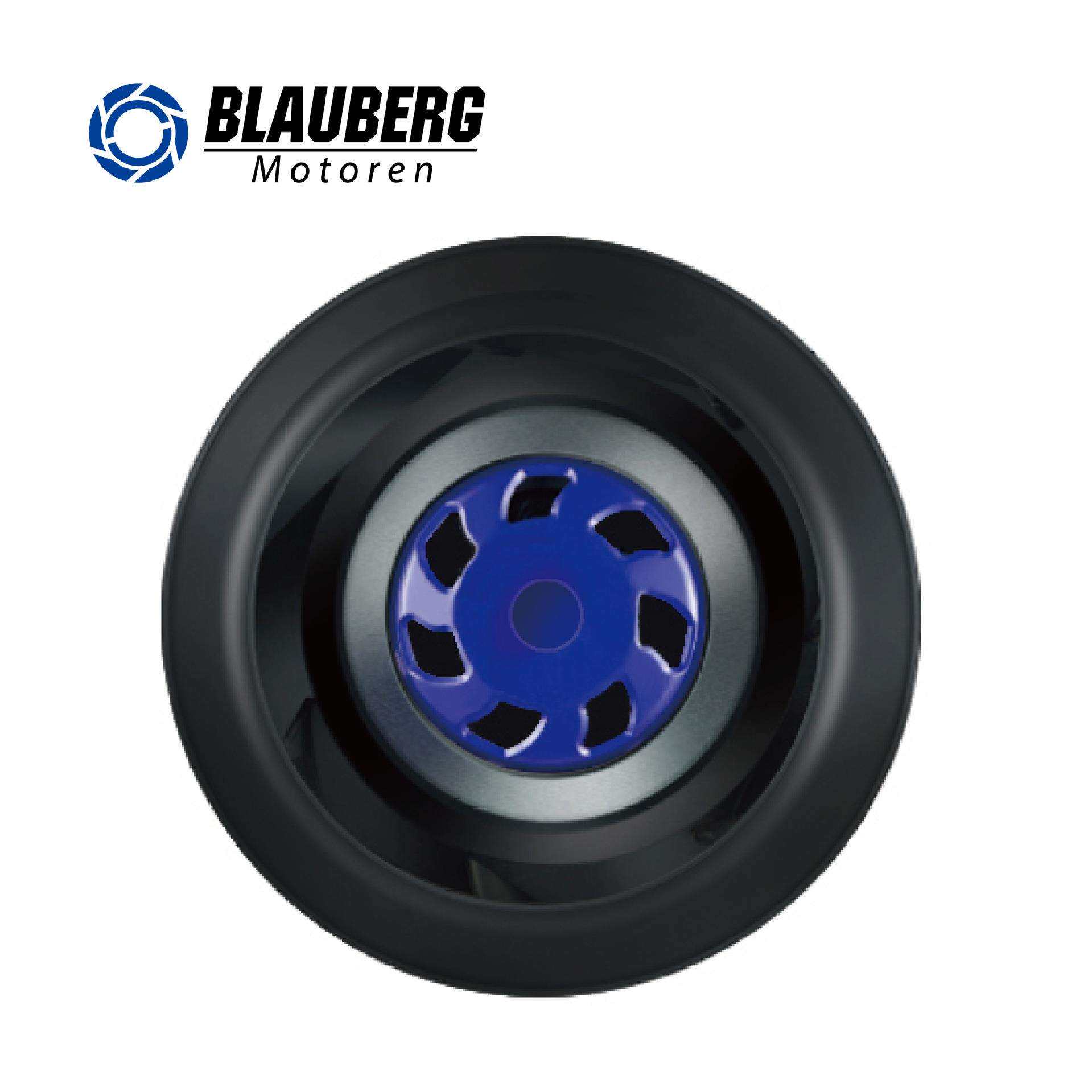 博乐 后倾式散热风扇 133mm 后倾式离心风扇 空气净化器离心风机